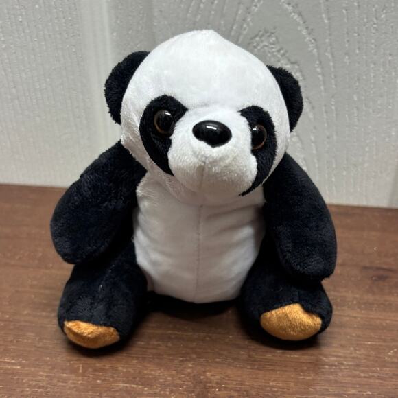 Panda Express Black White Brown Chinese Kitchen Plush Stuffed Animal Toy - Picture 1 of 8